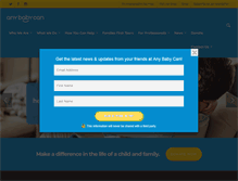 Tablet Screenshot of anybabycan.org